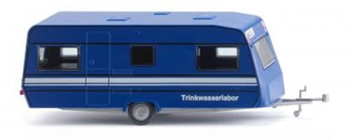 Wiking 009204 - 1/87 THW - Wohnwagen (Dethleffs 530) - Neu