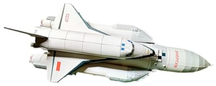 JunZheHub 1/96 Space Shuttle Modellbausatz Zum Selbermachen für Mädchen Und Erwachsene