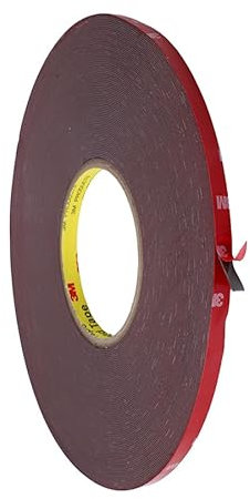INDIAN STORE 24 3 M 4229P - Nastro biadesivo extra resistente, 5 mm x 10 m