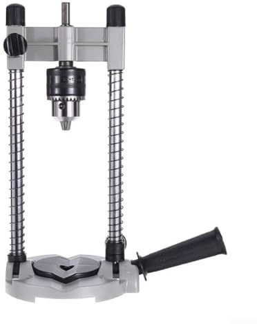 Ständer Bohrführung Bohrhalter Ständer mit verstellbarem Winkelgriff 1,5–13 mm Bohrfutterbereich für elektrische Bohrmaschinen
