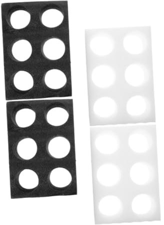 BUGUUYO 4piezas Soporte Portavasos Para Leche Café y Bebidas Con Bandeja Comercial De Organizador Práctico Para Tiendas y Cafeterías