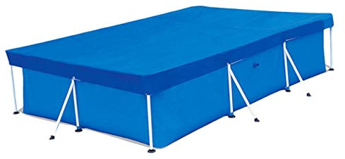 Gatuida Bâche De Protection Piscine PE Imperméable Tapis Sol Antidérapant pour Piscines Gonflables Et Tubulaires Couverture Pluie Multifonctionnelle