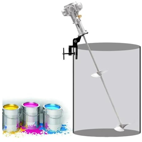 Mélangeur de peinture pneumatique 200 L (50 gal), mélangeur automatique for peinture liquide visqueuse, cuve ou fût.