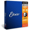 Elixir Cuerdas para guitarra eléctrica Strings con recubrimiento NANOWEB, calibre ligero (.010-.046)