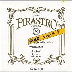 Pirastro - Cuerda violín Pirastro Gold 315821 1ª Mi lazo Medium 4/4 - ACCVGO1ªLL