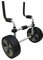 Riber Kayak Trolley for Sit On Tops - 45kg Capacity - Weighs just 3.3kg - Maximum kayak drainage hole width: 66cm - Robust Puncture Proof Tyres - Model 4023