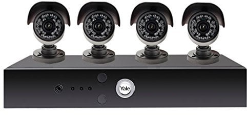 Yale Smart HD720 CCTV System - 4 Camera/8 Channel