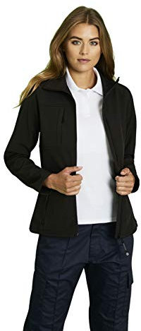 Regatta Octagon II Veste Softshell à Membrane 3 Couches pour Femme, Noir, 48