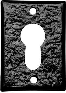 Kirkpatrick Euro Escutcheon Square (1400) - Antique Black