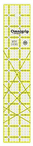 Omnigrip 80831 Quilter-Lineal, rutschfest Rechteck 2-½ x 12-½ Originalversion