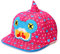 LOCOMO Boy Girl Horn Monster Stickerei Eye Mund Polka Dot Gap fbh013dblu, Pink