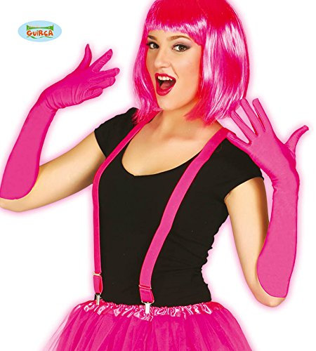 FIESTAS GUIRCA Bretelle Fucsia Misura Adulto