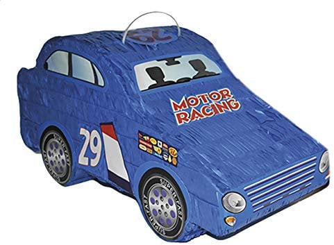 Pierro´s Artikel Zubehör Pinata Rennwagen blau