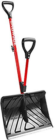 Snow Joe Shovelution SJ-SHLV01-RED Schneeschaufel, 45,7 cm, Rot