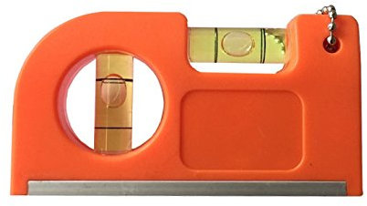 Mini Taschen Wasserwaage Pocket Größe 8,5 cm x 4,5 cm, Stark Magnetisch