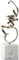 Signature Design by Ashley Pallaton Moderne Marmor-Skulptur, dekorative Skulptur, 53 cm, Gold-Finish