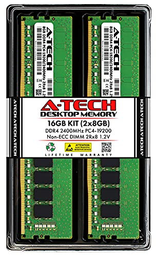 Parent variazione a-tech DDR4 Spec specifico desktop e laptop Desktop (2 x DIMM) 8GB 2400MHz (PC4-19200) 2Rx8