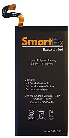 Smartex® Black Label Batterie Compatible avec Samsung Galaxy S8 (EB-BG950ABA)