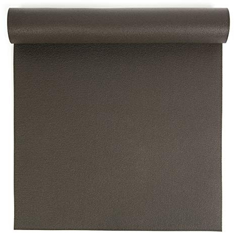 Yoga Studio Oeko Tex Original Sticky Yogamatte, lang, 60 x 200 x 0,45 cm, Taupe / Braun