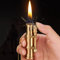 YTMY Herren Retro Kerosin Feuerzeug Vintage Messing Feuerzeug Geschenk
