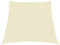 vidaXL Voile de Parasol Voile d'Ombrage Ecran Solaire de Jardin Store de Patio Terrasse Balcon Extérieur Tissu Oxford Trapèze 3/4x3 m Crème