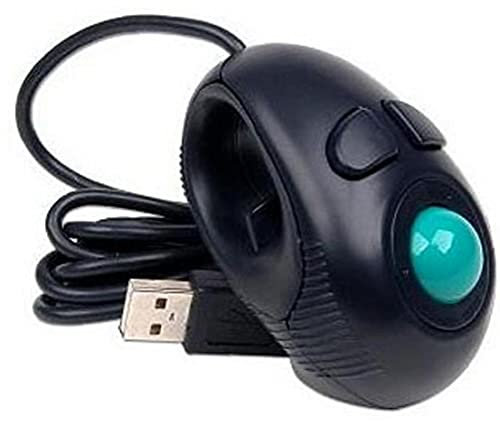 TOSSPER Portable Mini Trackball Mouse Laptop Usb Gaming Mouse Orbit Trackball Mouse Wired Ergonomic Game Computer Mice