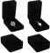 4 Stück Geschenkbox Kette Samt Schmuck Geschenkbox Hochzeit Samt Schmuckschatulle Halsketten Ehering Schmuck Geschenkbox Container Schmuck Anhänger Halter Valentinstag Aufbewahrungskoffer Geburtstag