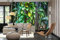Vlies Fototapete BLÄTTER IM TROPISCHEN DSCHUNGEL 375 x 250 cm (inkl. Kleister) - Vlies Tapete, Wandtapete, Wandbilder - Tapete für Wohnzimmer Schlafzimmer, Büro, Küche - Montagefertig