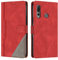 JZASES Cover per Huawei P Smart Z / Y9 Prime 2019, Custodia in PU Pelle, Antiurto Libro Portafoglio Protettiva Cover Compatibile con Huawei P Smart Z / Y9 Prime 2019, Rosso