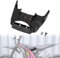 JFG RACING Sur Ron Batteriefach-Schlossabdeckung, Kohlefaser-Muster, für Elektro-Dirt-Bikes, Surron Light Bee Sur Ron X Sur Ron S