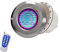 WZYJLyds Led Poolscheinwerfer mit Nische PAR56 Edelstahlmaterial 12V AC IP68 Versenkte Unterwasserlampe für Schwimmbad mit Folientyp 100% Wasserdicht(RGB + Fernbedienung,18W)