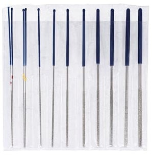 Laser 8645 Micro Round Diamond Coated File Set 12pc