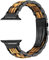 Banda in legno e acciaio inox compatibile con Apple Watch 38mm 40mm, cinturino Apple Watch sostituzione SE Serie 1 2 3 4 5 6 7