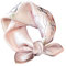 Aufeel Damen Schal aus 100% reiner Maulbeerseide, klein, quadratisch, Halstuch, Seide, Kopftuch, 53,3 x 53,3 cm, Rosa 6, Small