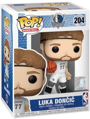Funko Pop! NBA: Mavericks - Luka Doncic - (City Edition 24) - Vinyl-Sammelfigur - Geschenkidee - Offizielle Handelswaren - Spielzeug Für Kinder und Erwachsene - Sports Fans - Modellfigur Für Sammler