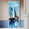 SOOOEC Türtapete selbstklebend TürPoster 3D Bewirken Fototapete Türfolie Poster Tapete Abnehmbar Wandtapete für Wohnzimmer Küche Schlafzimmer 77X200cm(DM214)
