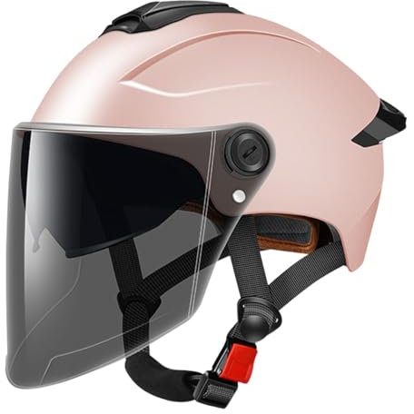 AOOPOO Casque Trottinette Electrique Adulte, Casque Velo Homme Femme avec Visière et Lunettes, Casque de Cyclisme Unisexe Haute Protection, Casque pour Vélo Électrique, Trottinette, Skateboard, Motos