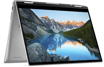Dell Inspiron 14 7430 14” FHD+ 2-in-1 Touchscreen – i7-1355U (10 Cores, 5.0GHz), 1TB PCIe Gen 4.0 x4 NVMe, 16GB LPDDR5, Fingerprint Reader, WIFI 6E & BT 5.3, UK Backlit Keys, Windows 11 Pro (Renewed)