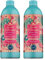 TESORI D’ORIENTE d'Oriente Cremebad 'Ayurveda', 500 ml, aromatisches Bad mit Amla-Frucht und Patchouli, Körperpflege für die Badewanne, Ritual für Körper & Sinne (Packung mit 2)