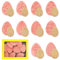Emporte-pièces Paques, 10 Pcs Emporte Pièce Paques, 3D Pâques Moule Biscuit Plastique Enfant, Lapin Poussin œufs Cookie Cutter Tampon Biscuit Decoupoir Patisserie pour Fondant Biscuit Cookie Gâteau