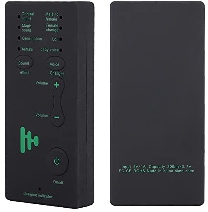 Scheda audio, cambio vocale, portatile, trasmissione dal , scheda audio, 8 effetti sonori fissi per PC cellulare (versione inglese)