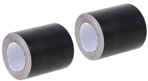 Angoily 2pcs Flexible Peel and Stick Baseboard Wall Cover PVC Skirting Board Trim (5m)