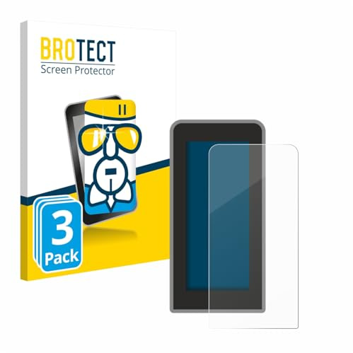 BROTECT Schutzglas für Tenways CGO600 Pro | 3 Stück Transparenter Displayschutz Made in Germany Schutzfolie Panzer Folie Glas 9H Anti-Fingerprint Einfache Montage Clear