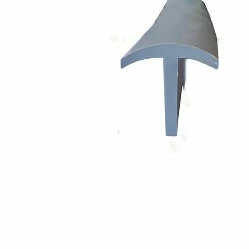 Guarnizione in gomma siliconica a forma di T, guarnizione universale per porte e finestre, copertura fossati tipo T, pannello solare, veranda, T-104 28x29 mm, 2 m