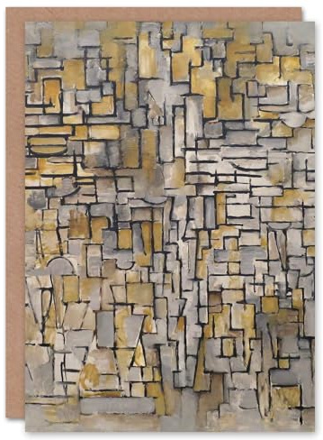 Artery8 Piet Mondrian Art Card Tableau No 2 Composition No VII