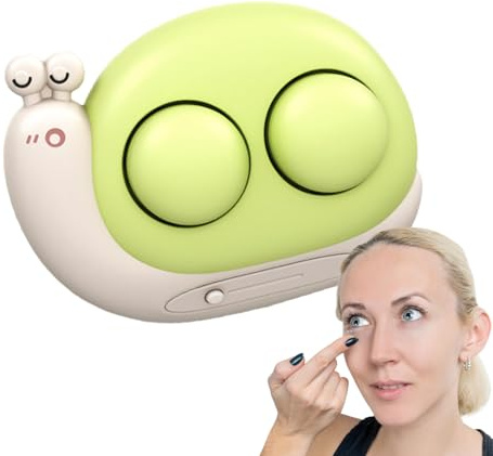 Pulitore per lenti a contatto ad ultrasuoni, pulitore ad alta frequenza, pulitore automatico 2 in 1, scatola con supporto da viaggio per lenti dure o morbide, comodo