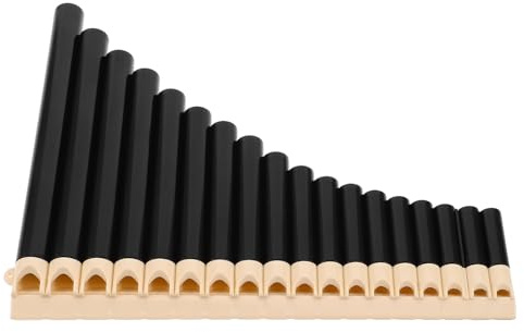Panflöte mit 16 Rohren für Anfänger, Schüler und Schulunterricht | ABS Material, Authentischer Klang, Ergonomischer Griff, Geeignet für Musikklassen und Ensembleproben