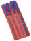 Draper 14184 Lot de 4 limes de garde