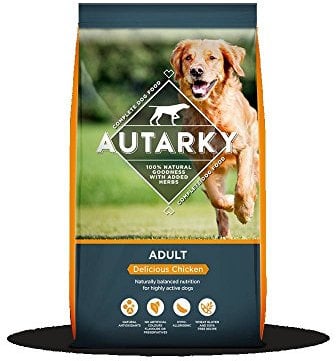 Autarky Hypoallergenic Delicious Chicken Dry Dog Food with Added Herbs, 12 kg