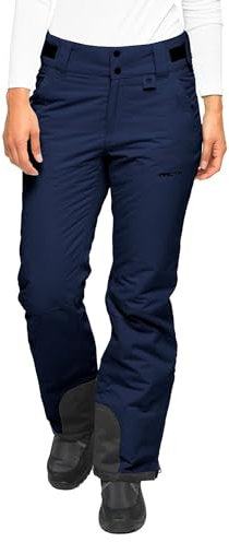 ARCTIX Damen Insulated Snow Pants Skihose, Blue Night, Small/31 Inseam